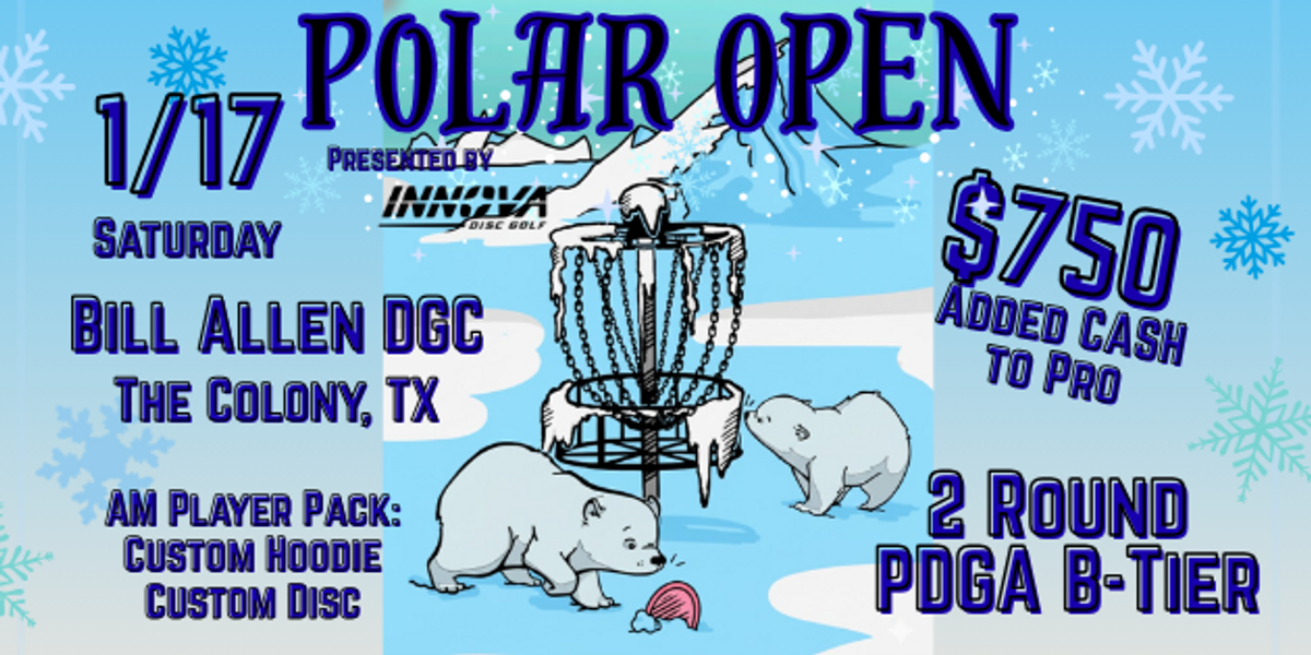 Polar Open at Bill Allen Presented by Innova