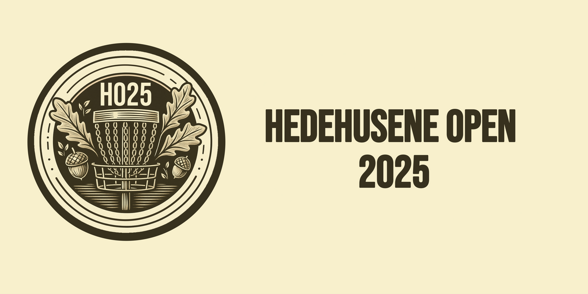 Hedehusene Open 2025 sponsoret af Disctree
