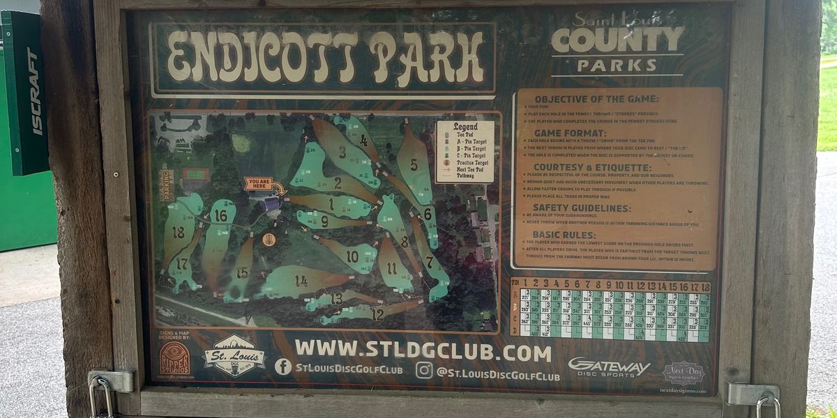 Endicott clean up for St Louis Open