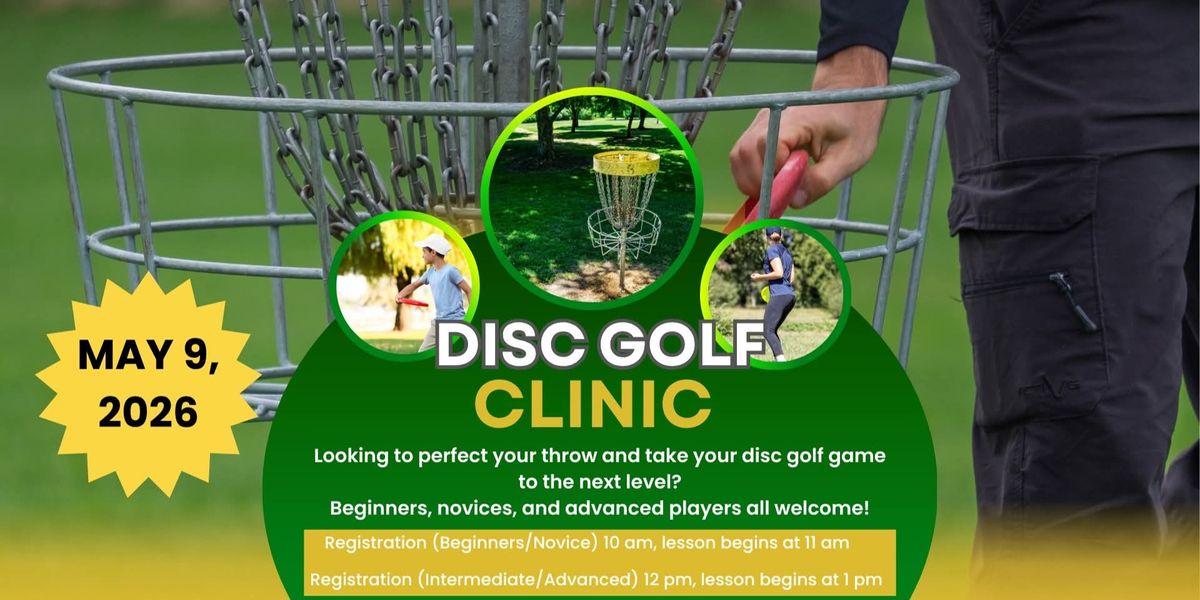 Disc Golf Clinic at Territorial Brewing!