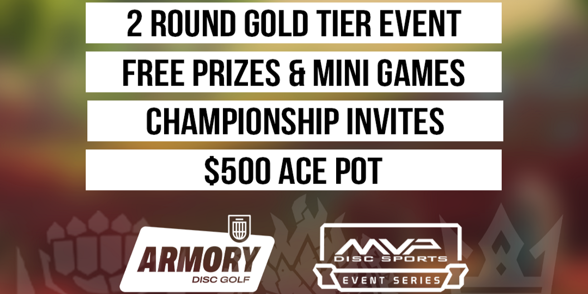 Throwing Down the Gauntlet at Community Trails (GOLD), Sponsored by MVP Disc Spo