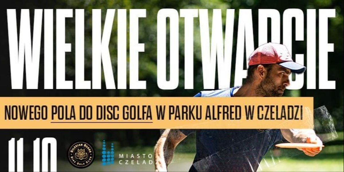 Wielkie Otwarcie Pola do Disc Golfa w Czeladzi! 🐗