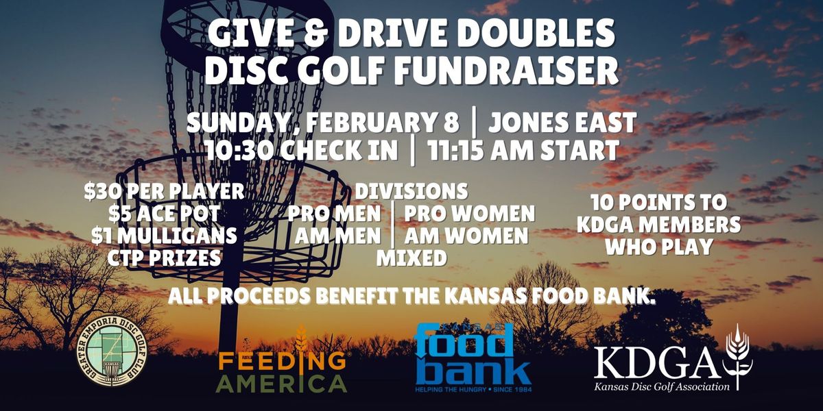 Give & Drive Doubles - KS Food Bank Fundraiser