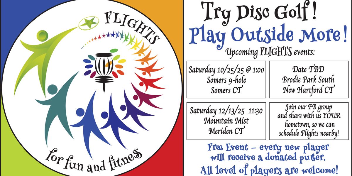 Flights Disc Golf Somers 9 hole 