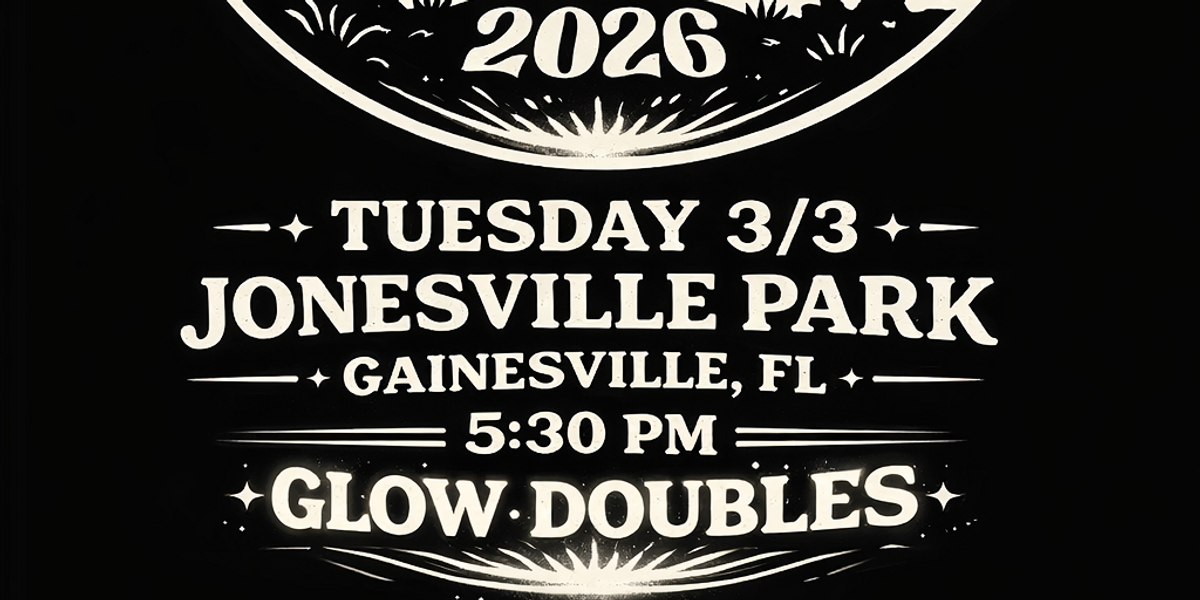 Dickerson Doubles Glow Golf