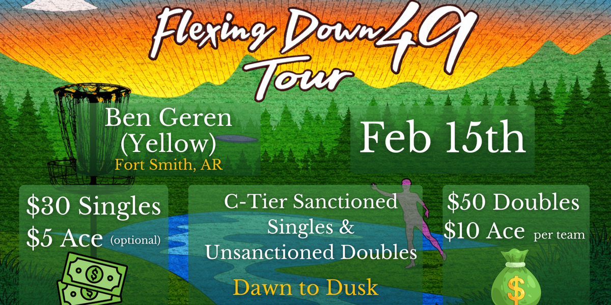 Flexing Down 49 Tour - Ben Geren Yellow