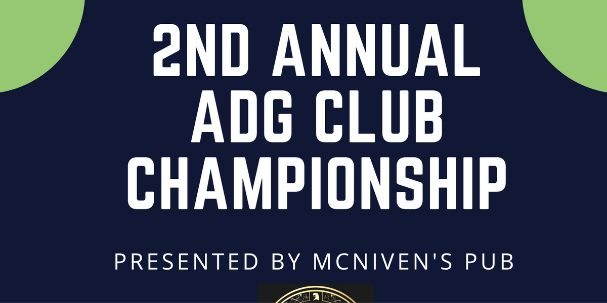 2nd Annual ADG Club Championship 