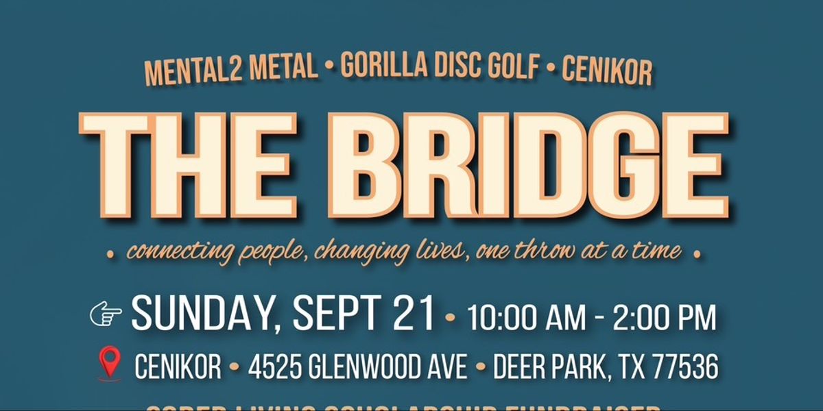 “The Bridge” a Disc Golf Fundraising Event