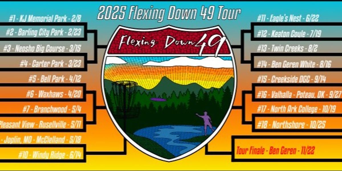 Flexing Down 49 Tour - Creekside (DOUBLES)