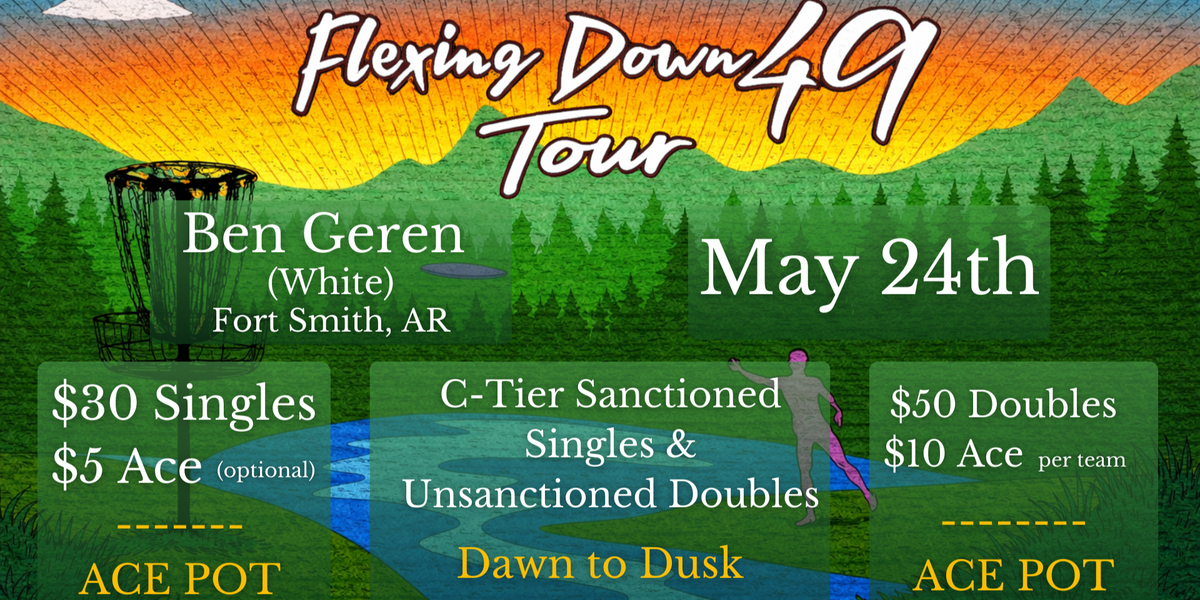 Flexing Down 49 Tour - Ben Geren (White)