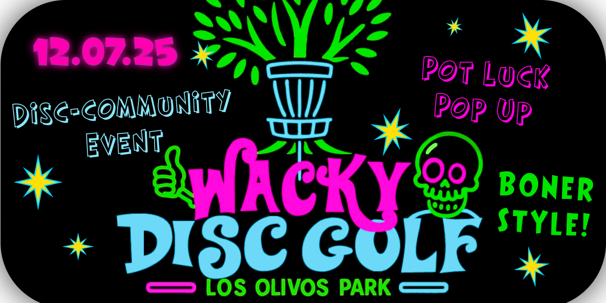 Wacky Disc Golf - Community Pop Up - Bare Bones Style