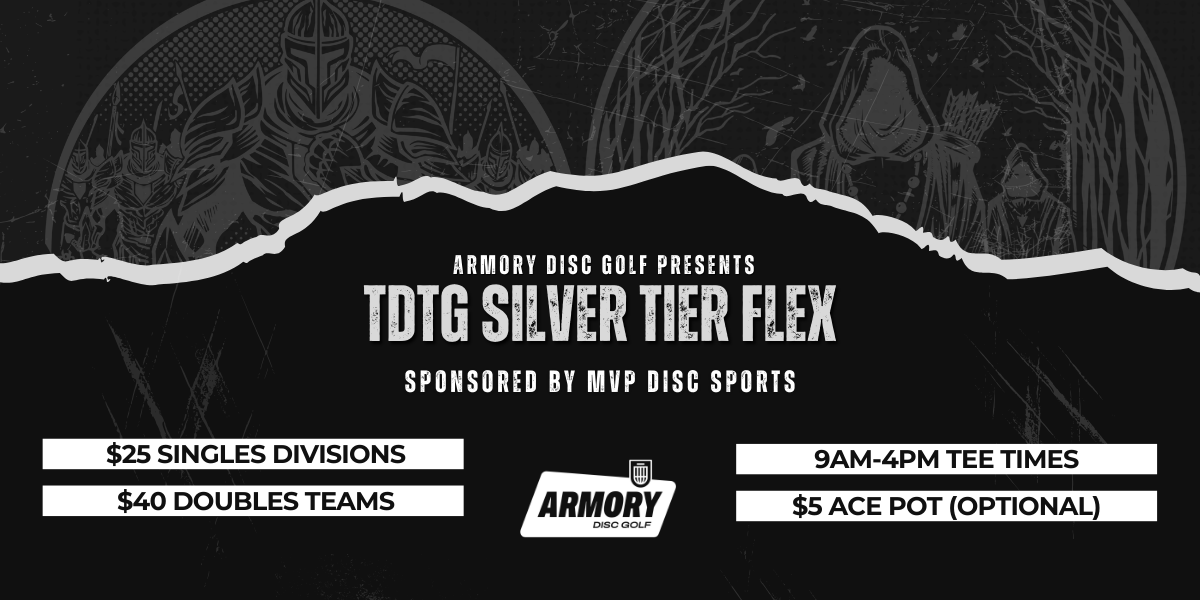 TDTG Flex at Woodway Park Doubles, (SILVER) Sponsored by MVP Disc Sports