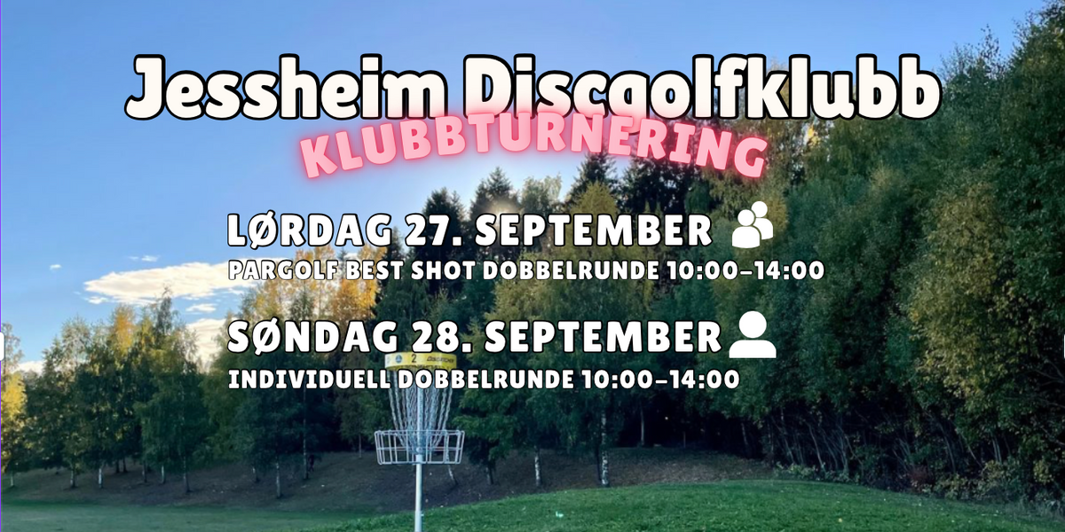 Jessheim klubbmesterskap - Individuell dobbelrunde (Kun klubbmedlemmer)