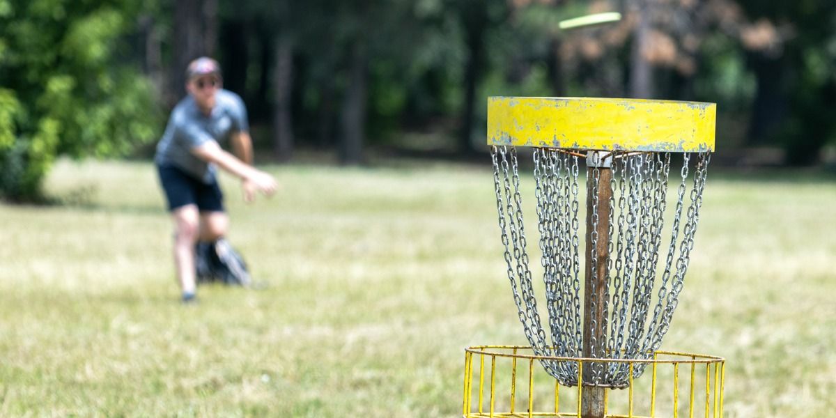 Invigning av Saltsjöbadens discgolfbana
