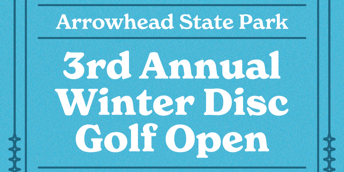 3rd Annual Winter Disc Golf Open