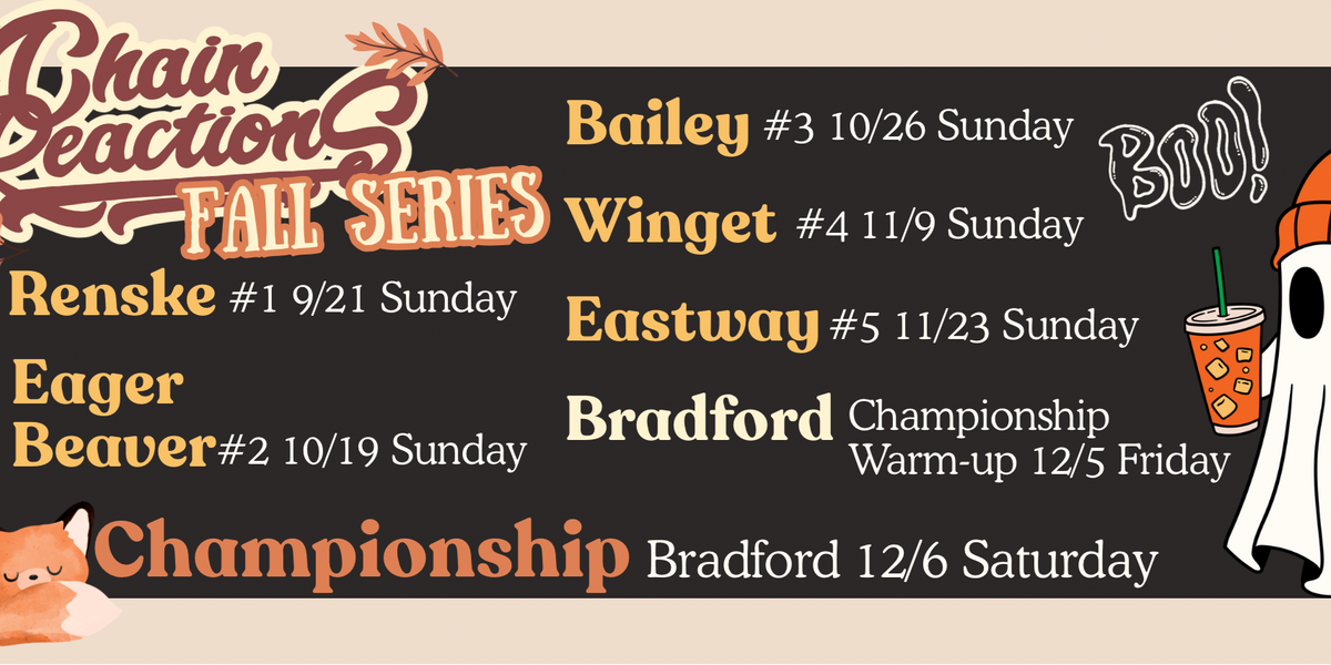Chain Reactions Fall Championship Warm-Up @Bradford