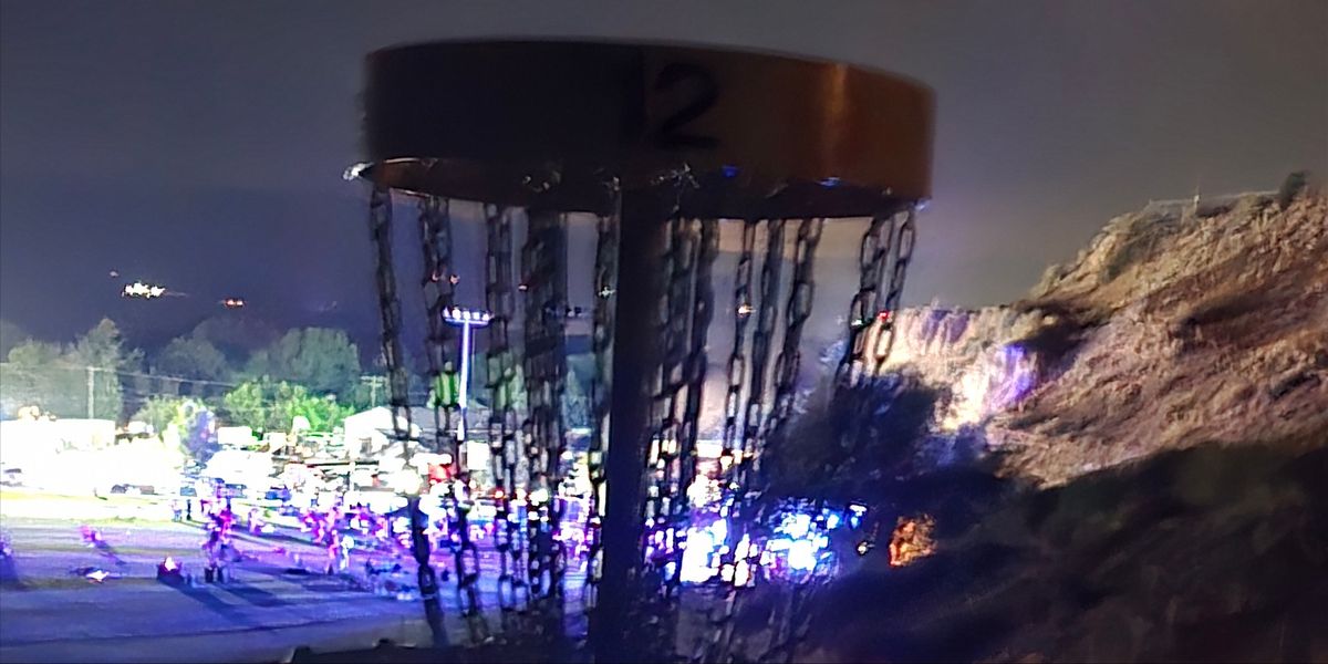 July 4th suare.. Grand opening of new stony ridge Frisbee Golf course.