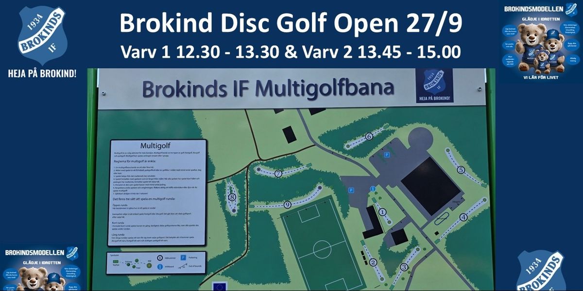 Brokind Disc Golf Open