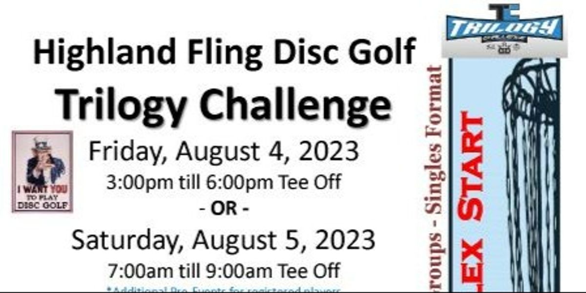 Trilogy Challenge Disc Golf Tournament