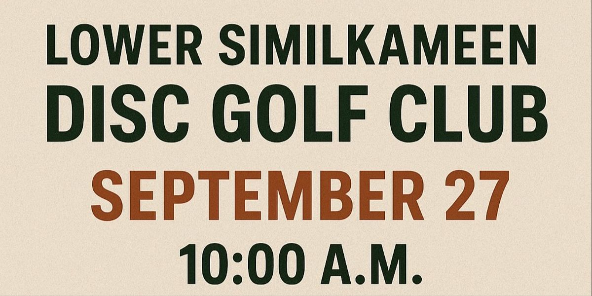 Lower Similkameen Disc Club