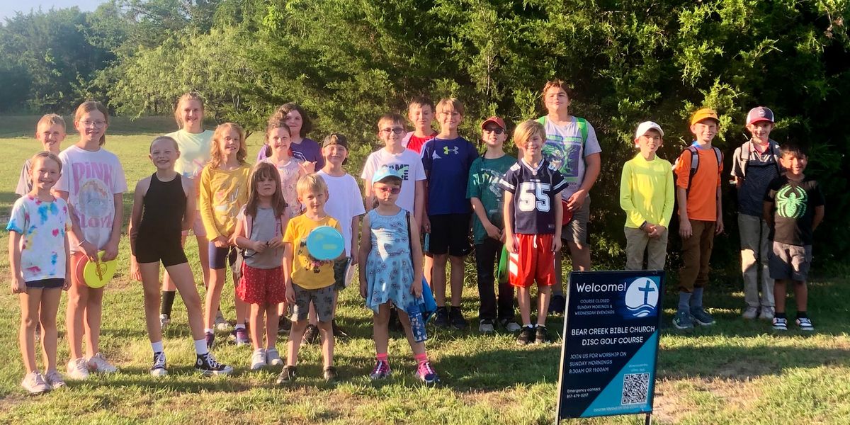Kids Disc Golf League - KDGL Week 3 (White Tees)