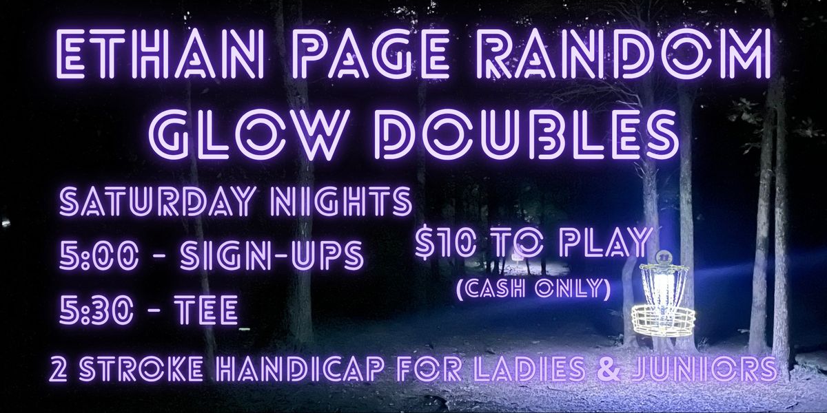 Ethan Page Glow Doubles - Ethan Page Worst Shot Glow Doubles