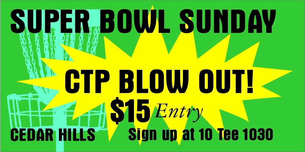 Cedar Hills doubles - !!!!!!!!!!!!PANCAKE DOUBLES!!!! SUPER BOWL CTP BLOW OUT!!!!!!!!!!!!!! $15 entry