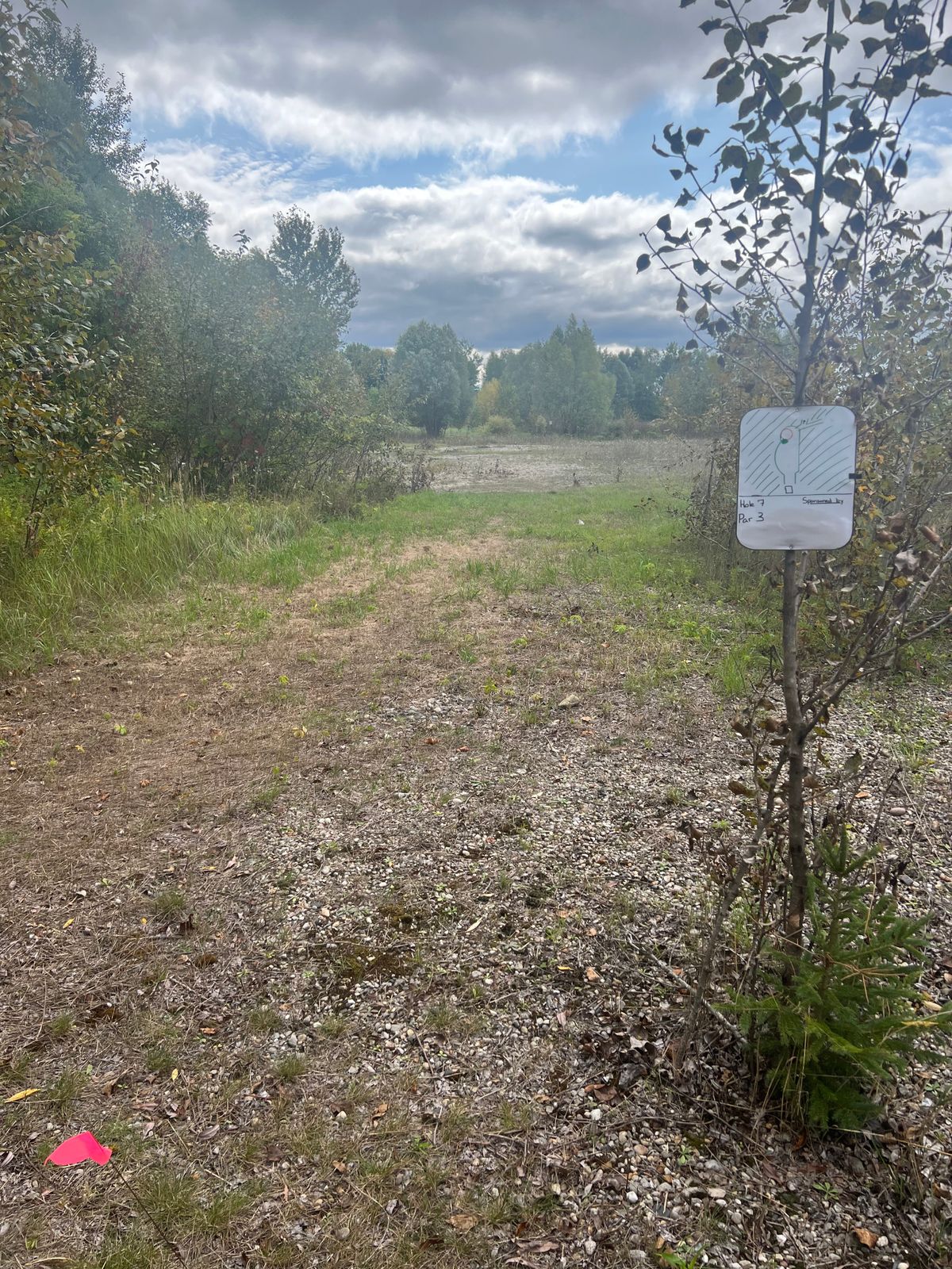 Hole 7 tee and fairway