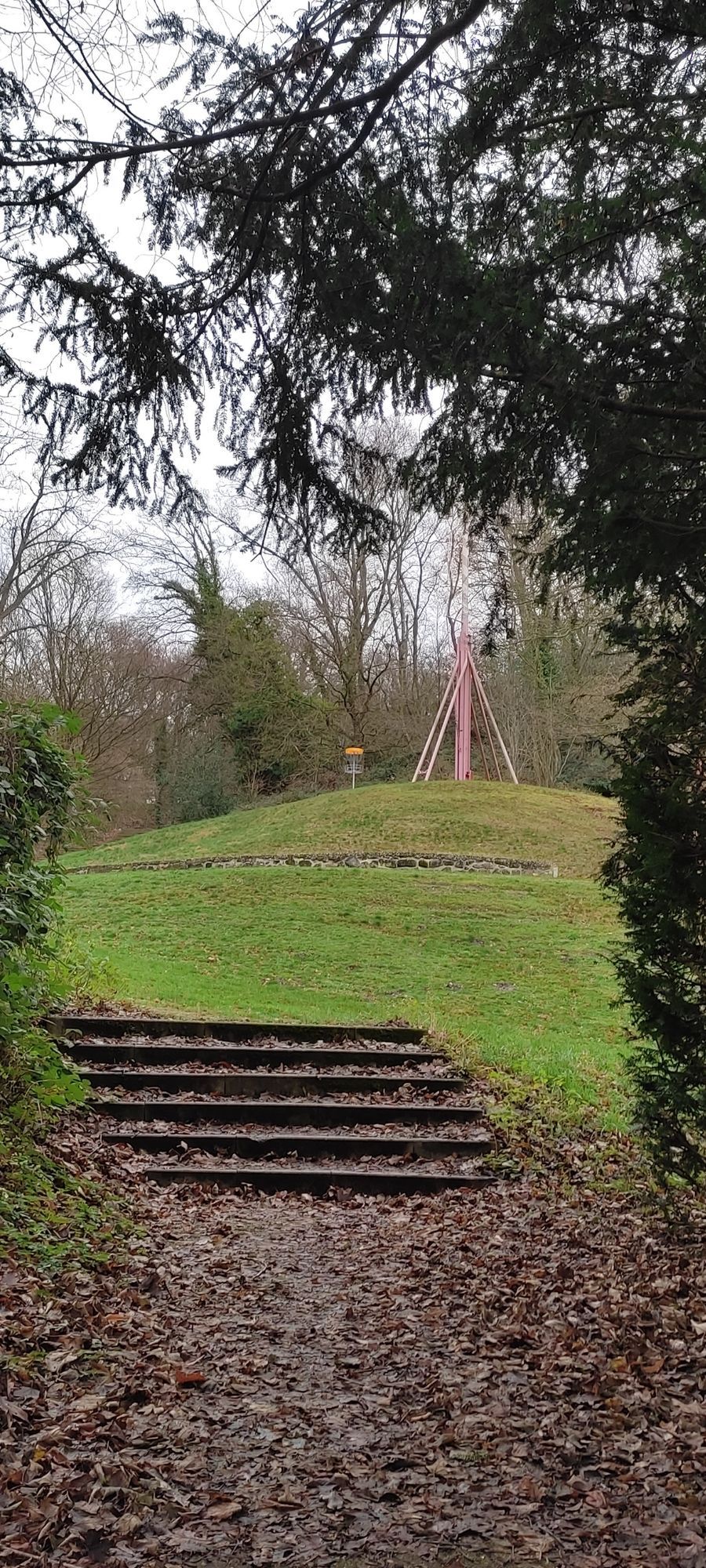 Fußweg zum Kurs