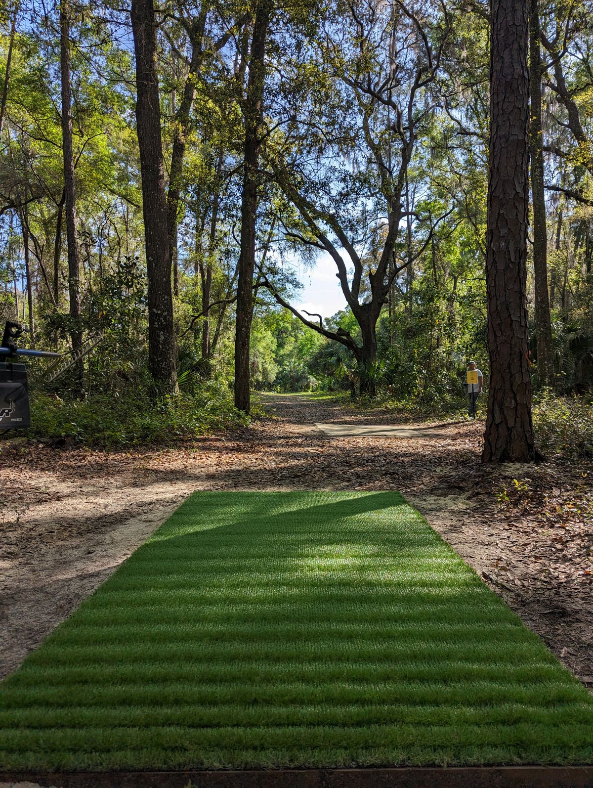 Hole 9 long tee