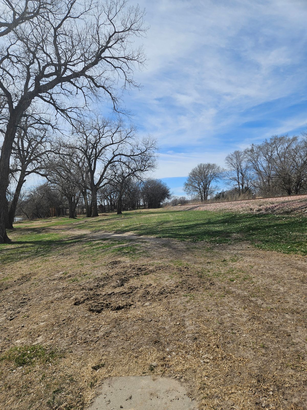Hole #6 standing on teepad