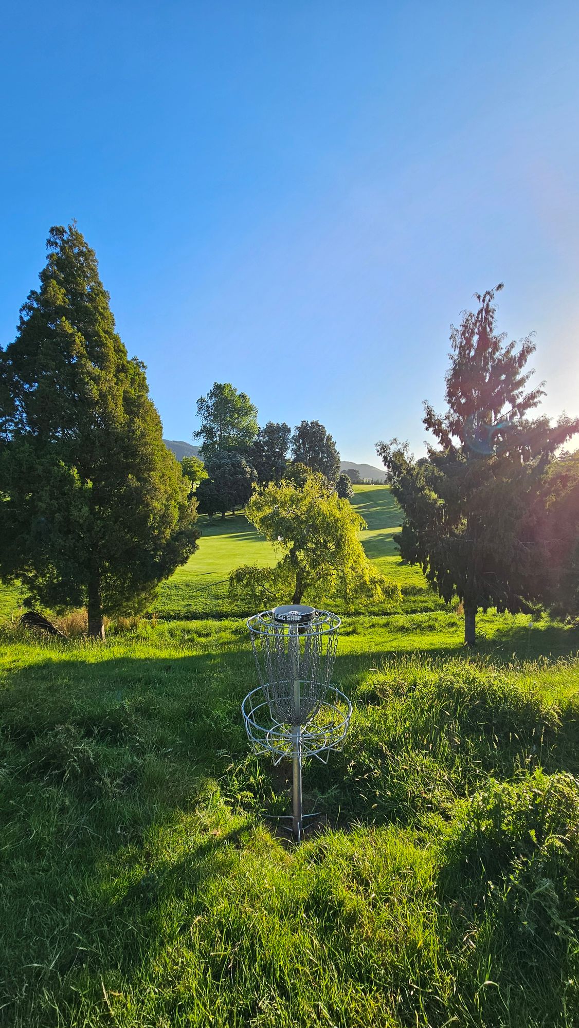 Final green of the short 9 loop