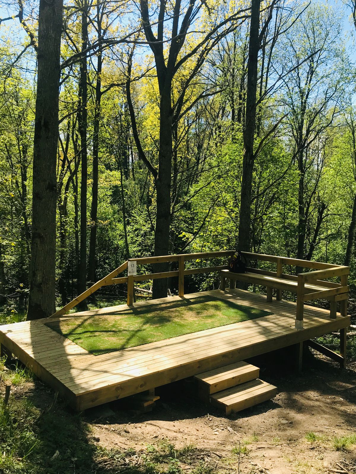Tee, hole 13