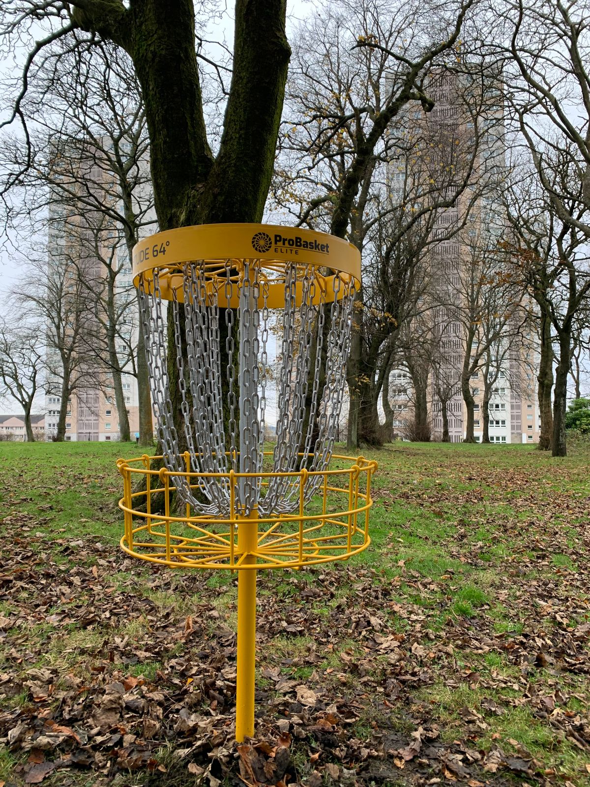New baskets and position for hole 13