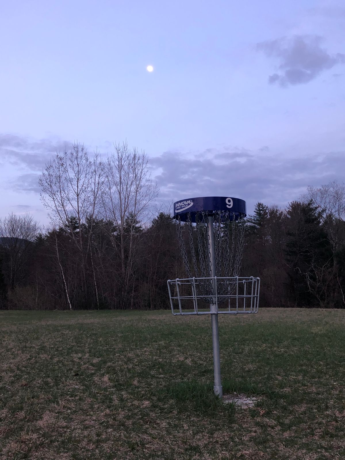 9th hole at dusk