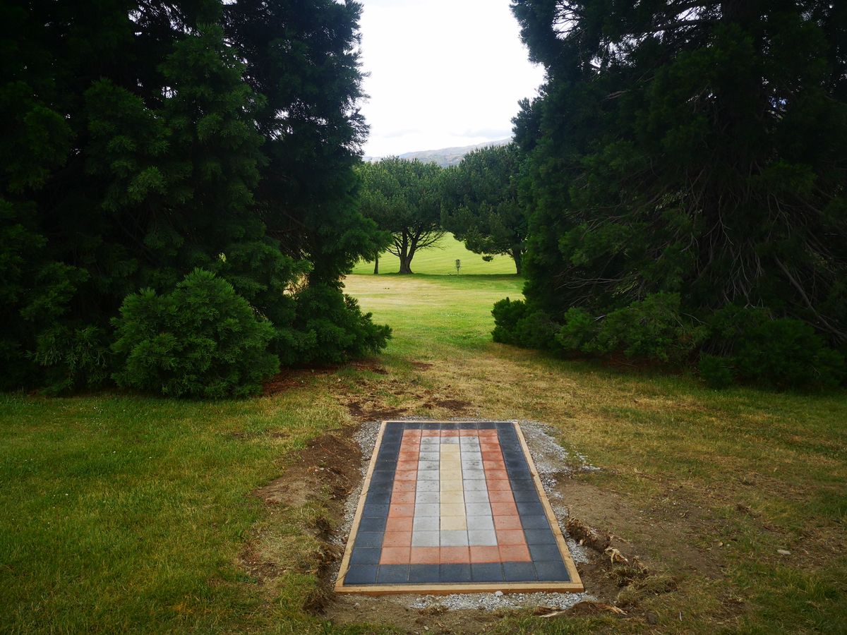 View from the teepad on new Hole / Kete 14