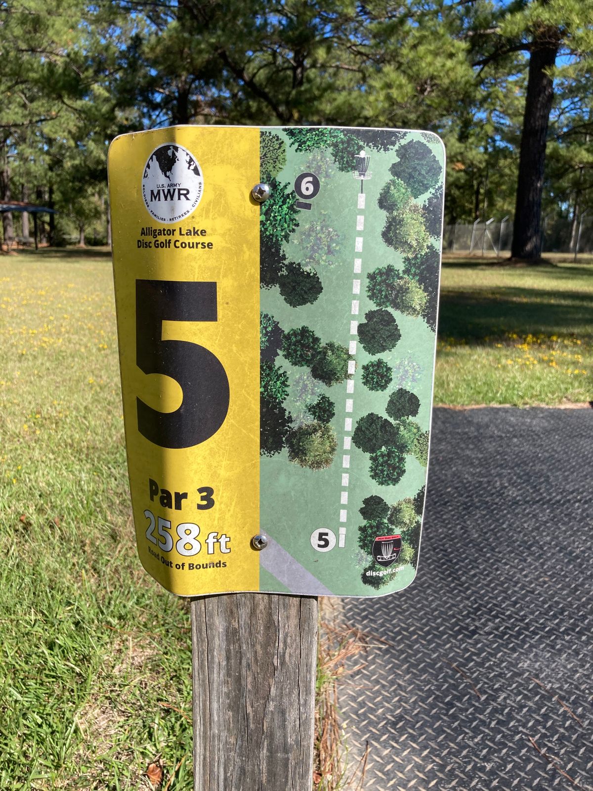 Hole 5 Layout