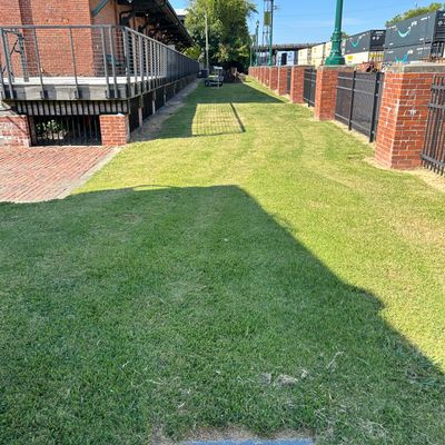 Hole 1 at the old station