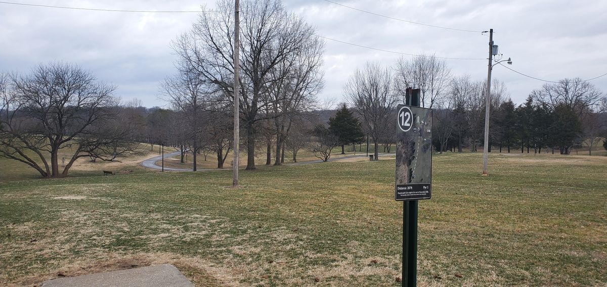 12th hole tee pad.