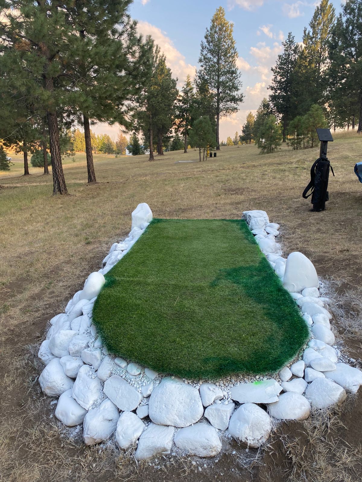 Hole 2 Black -(Long) Tee
