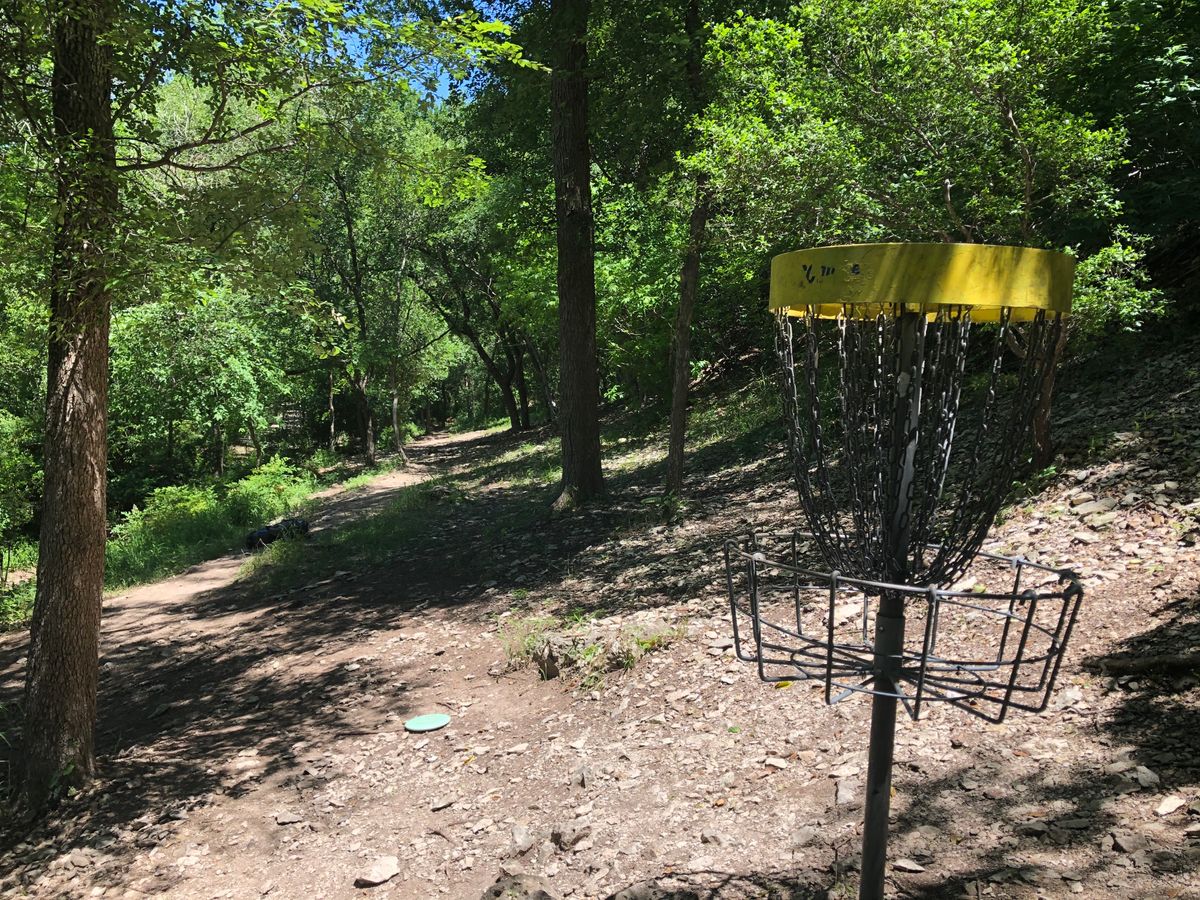 Back down hole 9