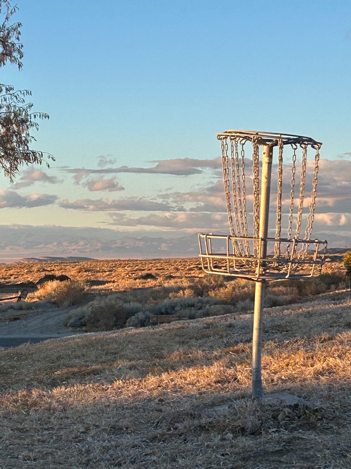 The only course in 250 miles..bang birds, sleep at the clown hotel and drink Tonopah beer!