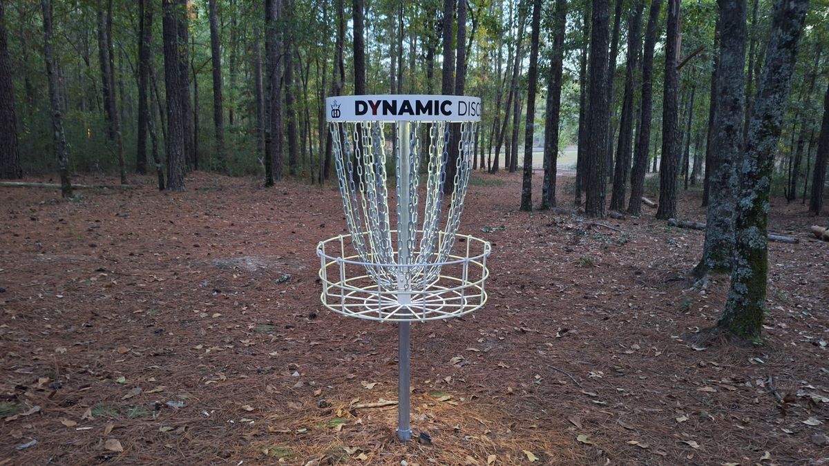 Hole 7 - getting ready for glow!