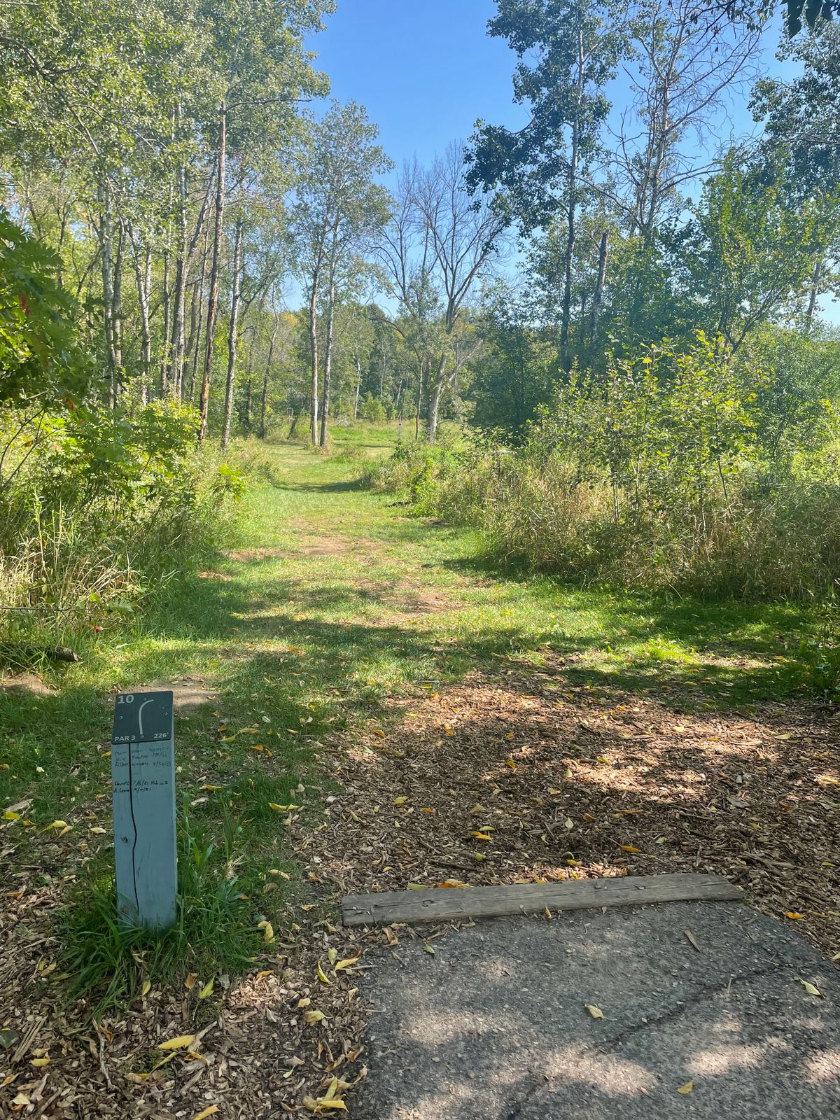 Hole 10 teepad
