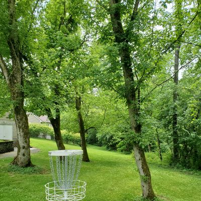 Hole 20 long 700ft. Ob right and long