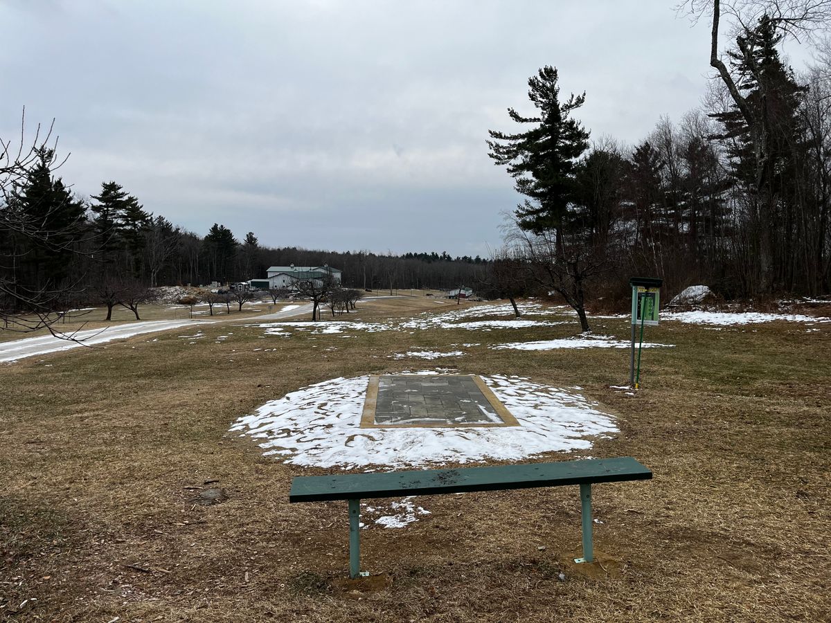 Hole 18 teepad (new location 2024)