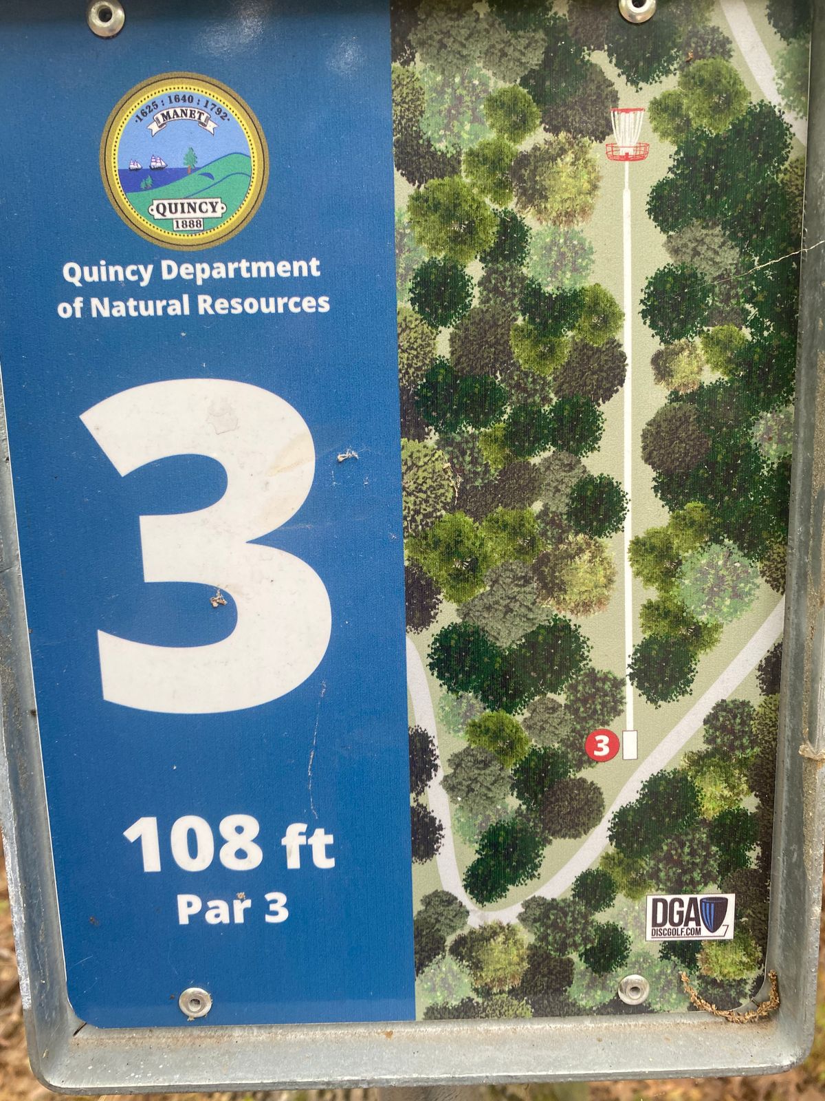 Hole 3 layout