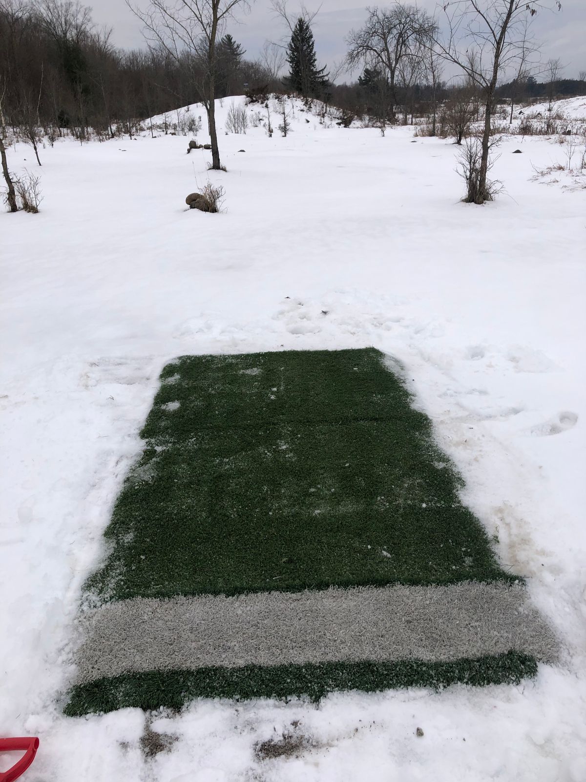 Hole 3 red tee