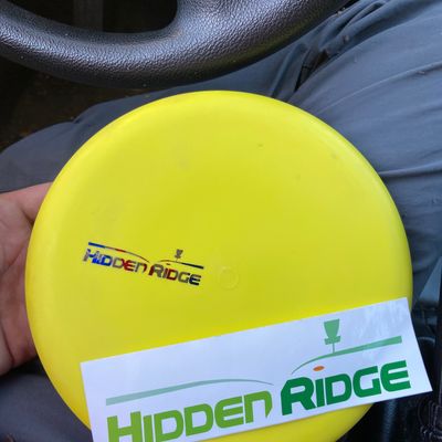 Small selection of discs, tees, stickers, and patches!