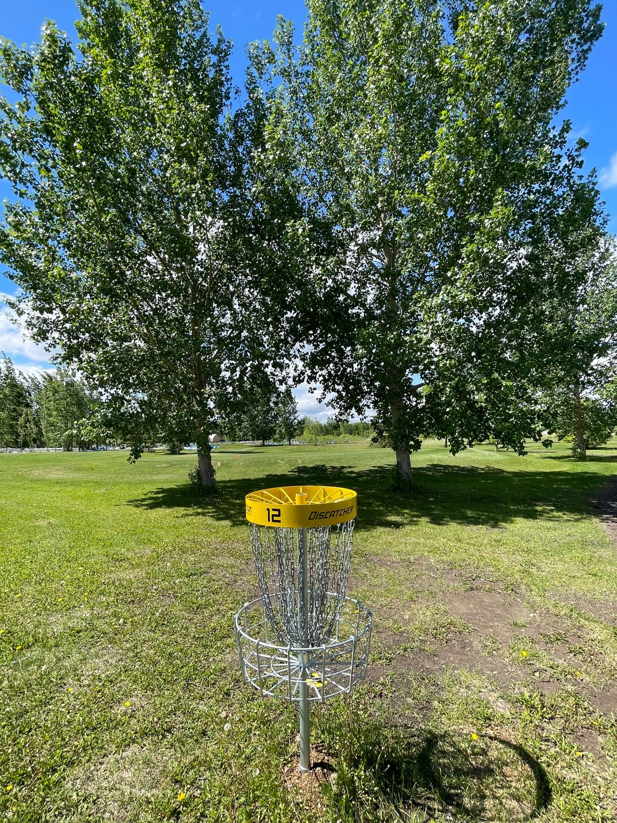 Looking back at the tee through the Double Mando